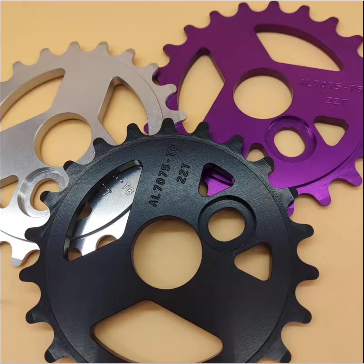 Sprocket - Piñón BMX 18T 22T, plato de