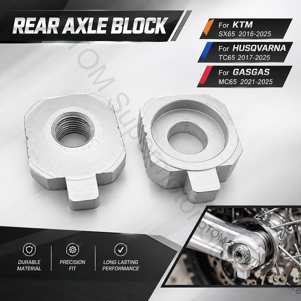 Bike Chain - Bloque de eje trasero, ajustador de