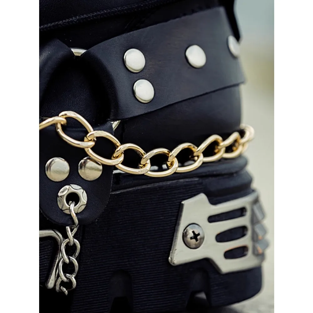 Botas de Motociclista de Cuero - Motorcycle Chain reseña y precio