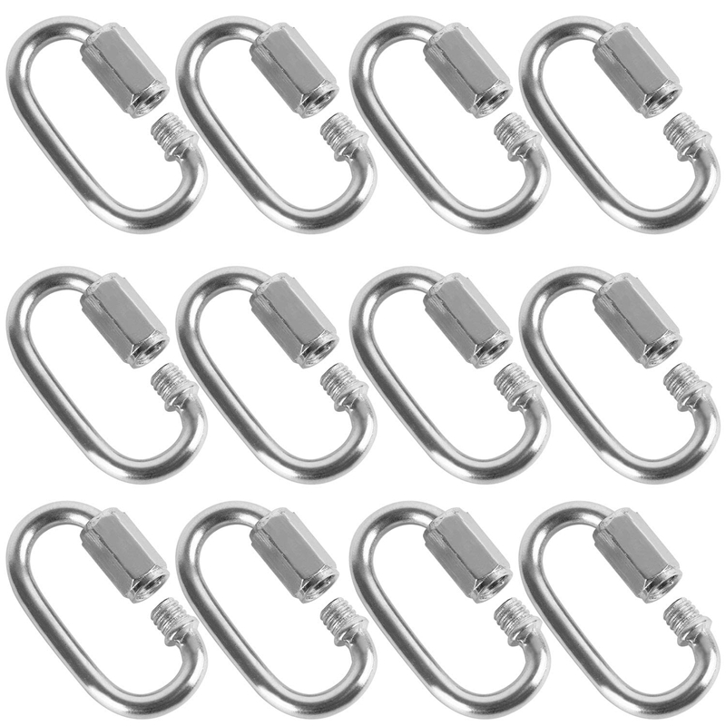12 piezas de conectores de cad - Steel Chain reseña y precio