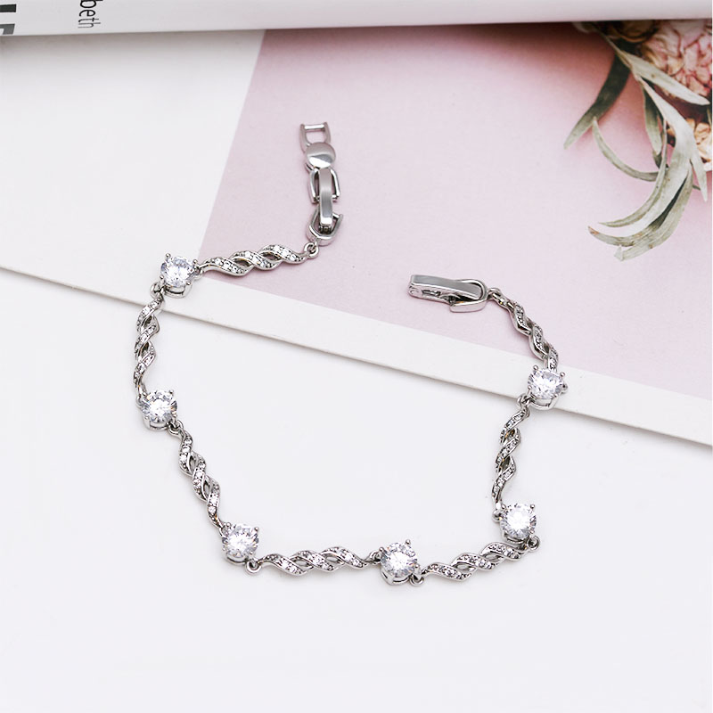 MxGxFam-Pulseras de circonita  - Xcm Chain reseña y precio