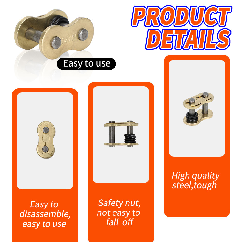 Eslabón de anillo de hebilla d - 530 Chain reseña y precio