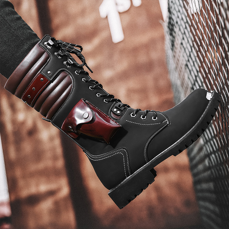 Botas casuales de caña alta pa - Motorcycle Chain reseña y precio