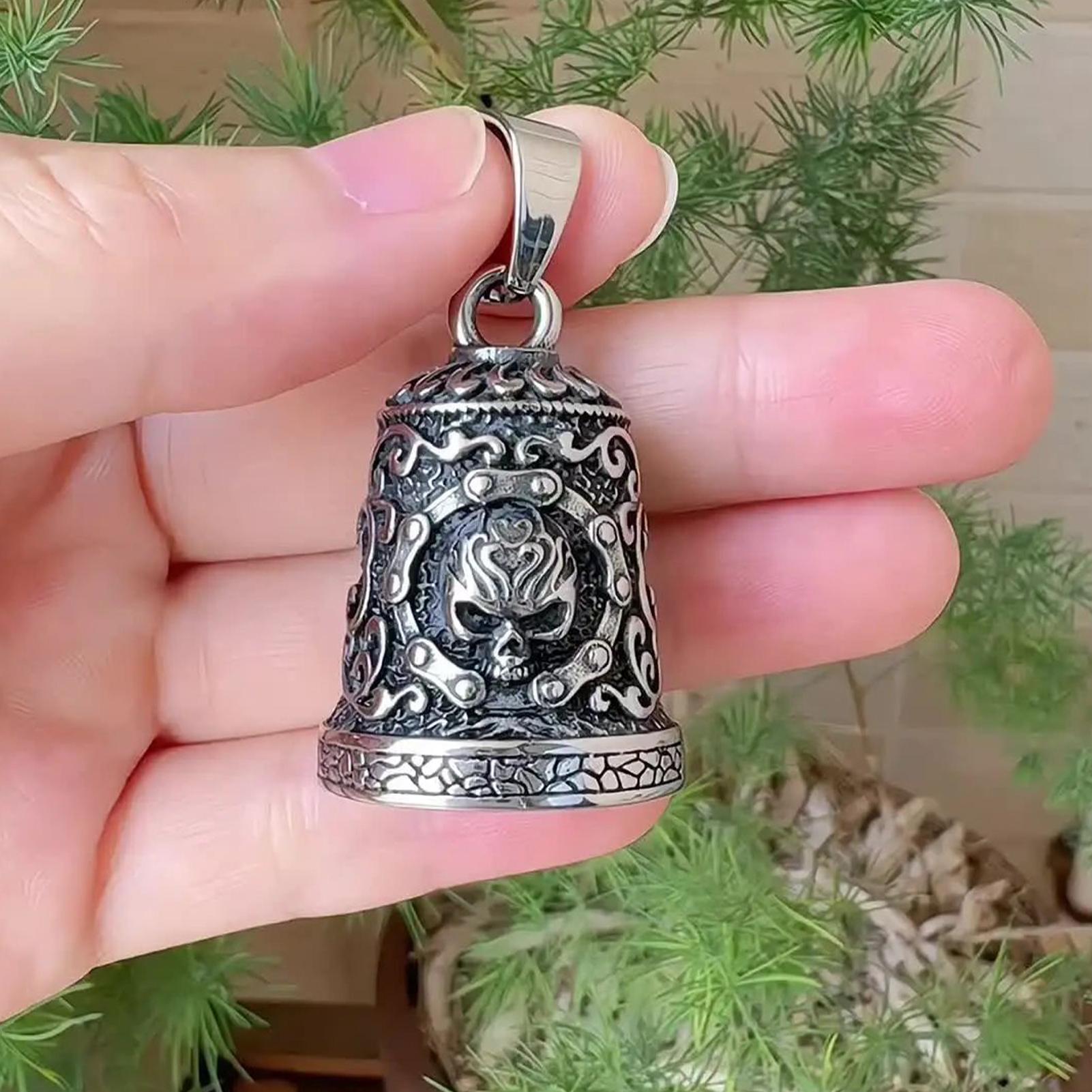 Campana de calavera para motoc - Motorcycle Chain reseña y precio