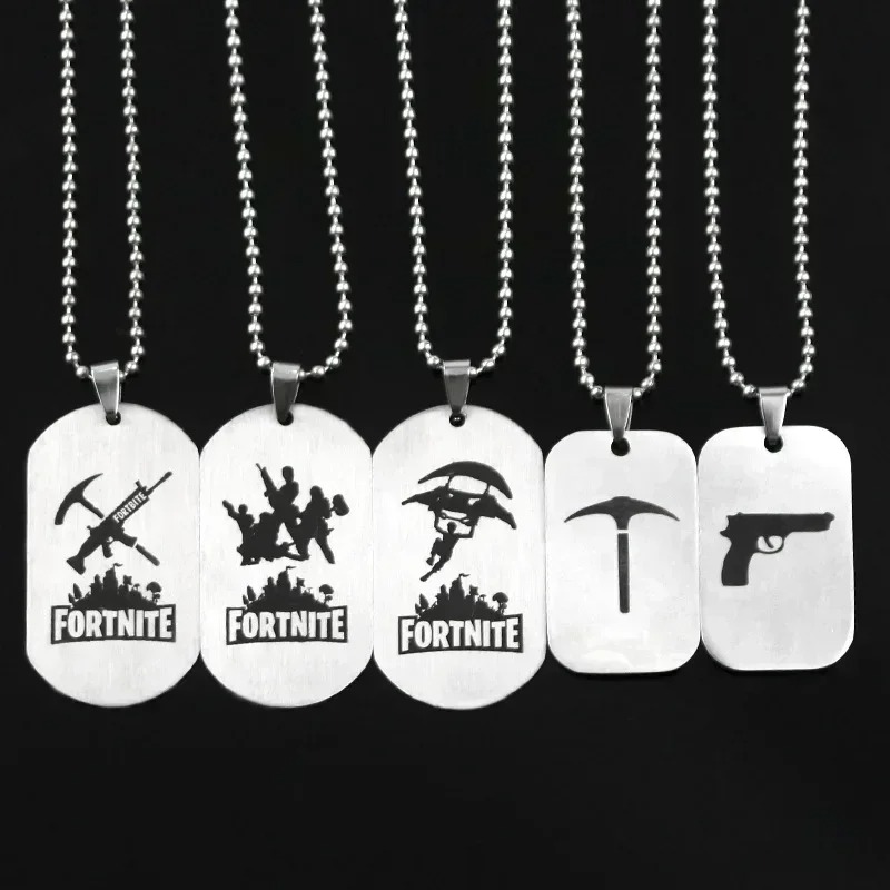 Collar de Anime del Juego Fort - Steel Chain reseña y precio