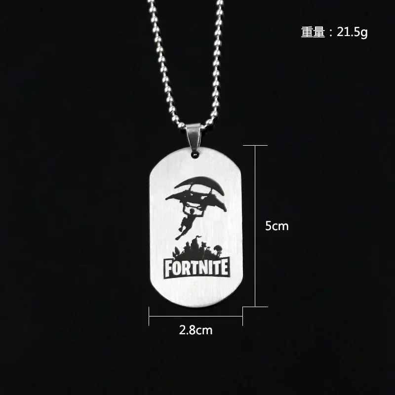 Collar de Anime del Juego Fort - Steel Chain reseña y precio