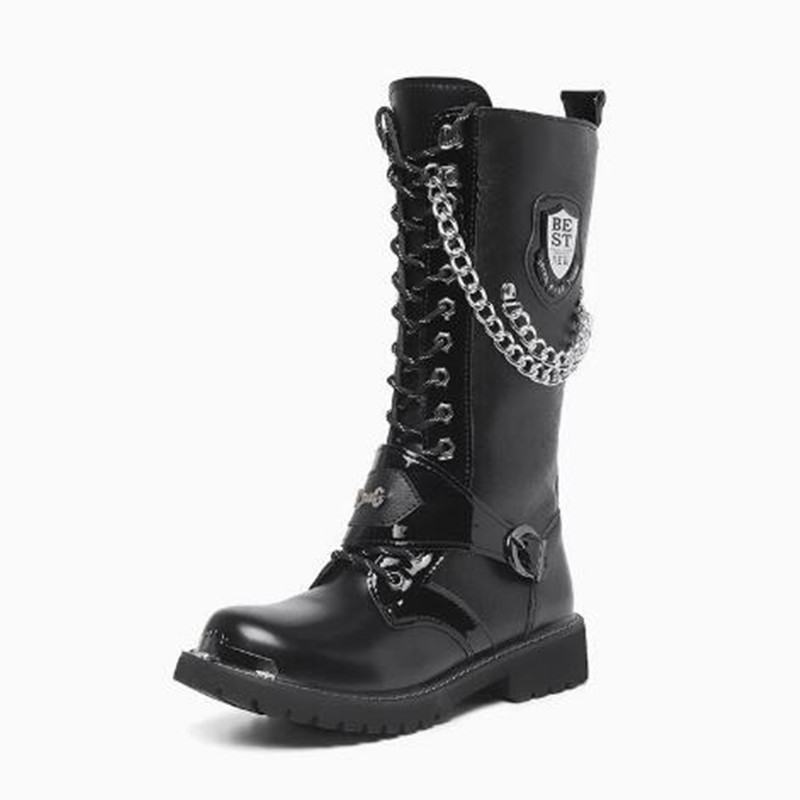 Botas de Motocicleta para Homb - Steel Chain reseña y precio