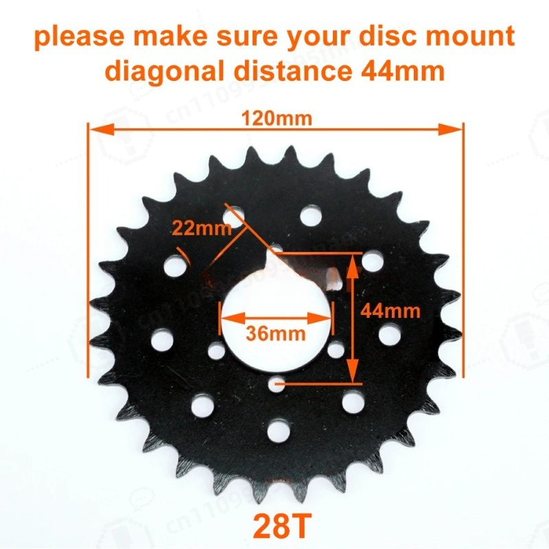 Motor de engranajes sin escobi - Sprocket Chain reseña y precio